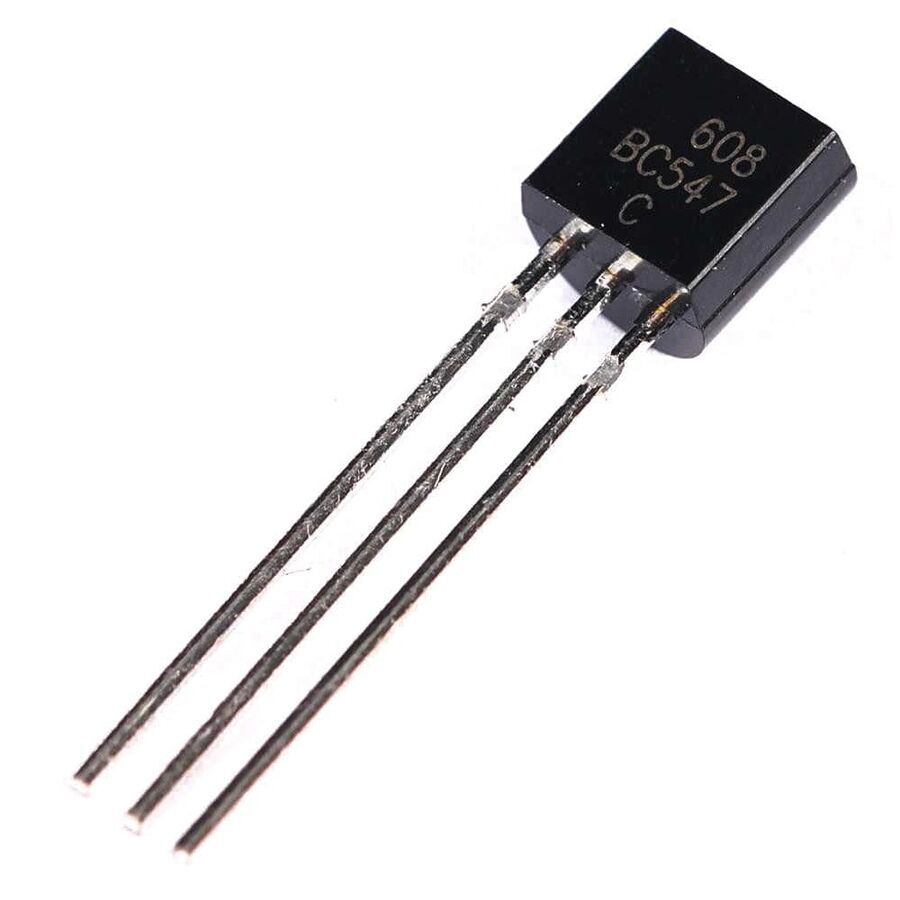BC547 Bc547 TO-92 Kılıf 0.1A 100mA 45V 0.5W 100MHz NPN Transistör