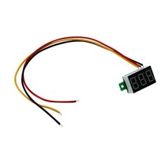 0.28'' DC 0-100v Mini Dijital Voltmetre - 3 Kablolu