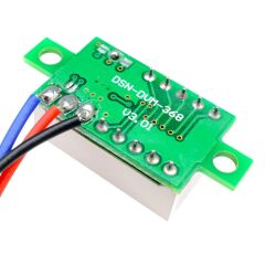 0.28'' DC 0-100v Mini Dijital Voltmetre - 3 Kablolu