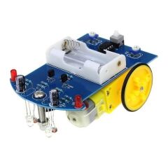 Çizgi İzleyen Araba Çizgi Takip Eden Robot Kendin Yap Hobi Devresi DIY Lehimleme Robot Kiti Demonte Montesiz