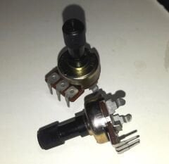 B 5K Potansiyometre - Siyah Başlıklı