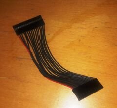 LCD Modül Uzatma Kablosu 10cm - 1x16 Dişi Dişi Konnektör