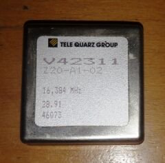 Tele Quarz Group V42311-Z20-A1-02 16,384 MHz Kristal Osilatör