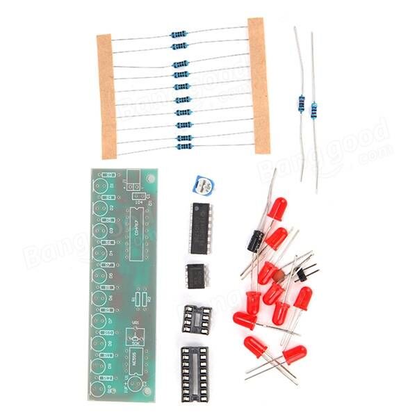 Yürüyen Işık Hobi Devresi DIP Entegreli