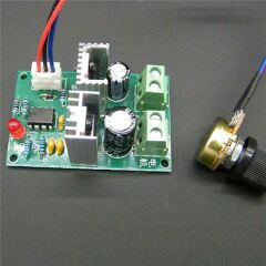 DC 12-36V 3A Pwm Motor Hız Kontrol Kartı Tek Yönlü