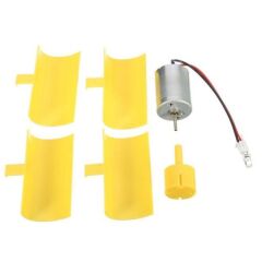 Mini Rüzgar Türbini Elektrik Üretim Seti DC Motor Pervane Hobi Eğitim Deney Kiti