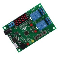 DC 5V-24V Dijital Akıllı Sıcaklık ve Nem Kontrol Termostat Modülü