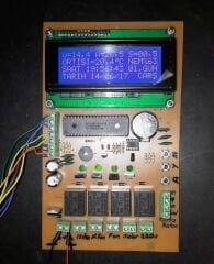 Kuluçka Kontrol Kartı - 4 x 20 LCD'li