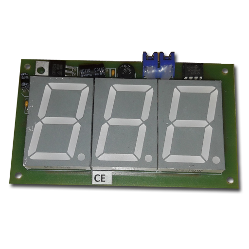 Displayli Termometre Devresi - 12v