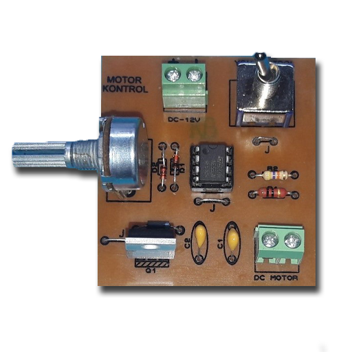 DC Motor Hız ve Yön Kontrol Devresi