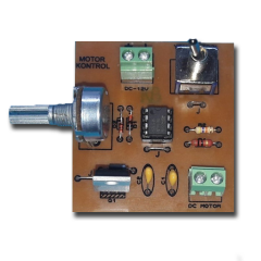 DC Motor Hız ve Yön Kontrol Devresi