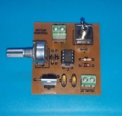 DC Motor Hız ve Yön Kontrol Devresi