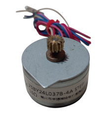25BY24L037B-4A 25mm Çap 24 Adım 15° Bipolar Step Motor 4 Uç