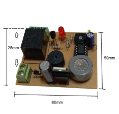 DC 9-12V MQ-7 CO Karbonmonoksit Sensörü Öğrenci Deneyi Hobi Devresi - Monteli