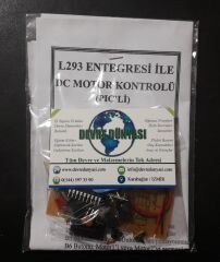Pic16f84a ve L293 Entegresiyle DC Motor Kontrolü