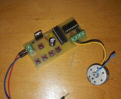 Pic16f628A ile Dc Motor Hız Yön Kontrol Devresi