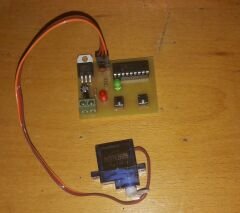 Pic16f628a ile Servo Motor Kontrol Devresi