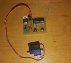 Pic16f628a ile Servo Motor Kontrol Devresi