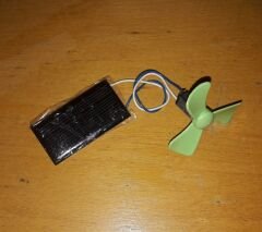 Güneş Paneli ile Çalışan Pervane Sistemi