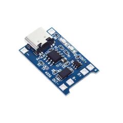 TP4056 Type-C 1S 3.7V LiPo, Li-ion Pil BMS Korumalı Şarj Devresi