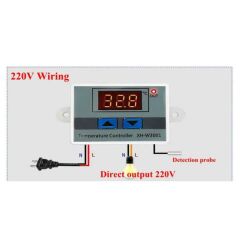 XH-W3001 220V AC Dijital Termostat - 220VAC - 1500W
