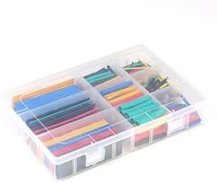 Kutulu Makaron Isı İle Daralan Kablo Seti 328 Adet 8 Boy 5 Renk