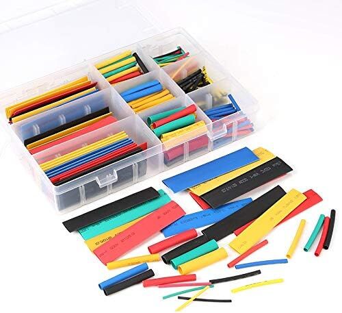 Kutulu Makaron Isı İle Daralan Kablo Seti 328 Adet 8 Boy 5 Renk