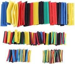 Kutulu Makaron Isı İle Daralan Kablo Seti 328 Adet 8 Boy 5 Renk