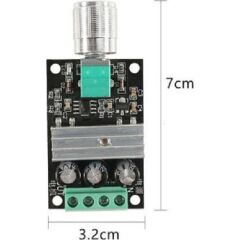 DC 6-24V 3A 80W PWM Motor Sürücü Hız Kontrol Devresi