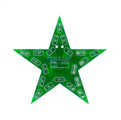 DC 5V Beş Köşeli Yıldız Led Işık Hobi Devresi DIY Lehimleme Kiti - Demonte(Montesiz)