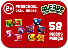 Alfabe Öğreniyorum - KS Games - 58 Parça