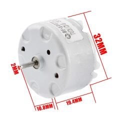 DC 5V 3100 RPM Yüksek Hızlı DC Motor RF-500TB-14415