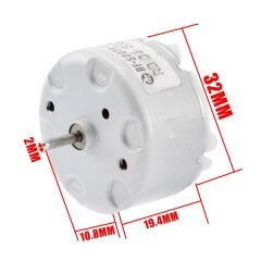 DC 5V 3100 RPM Yüksek Hızlı DC Motor RF-500TB-14415