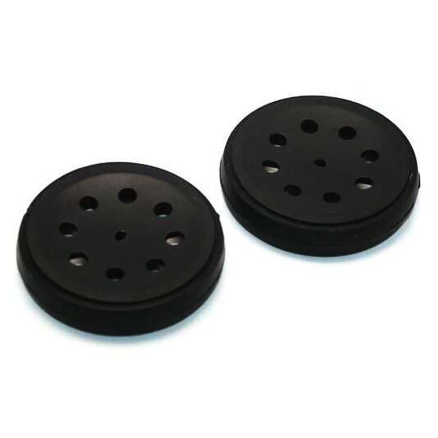 47mm İnce Lastik Tekerlek Hafif Plastik Tekerlek 3mm D Mil Uyumlu (2 Adet)