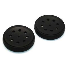 47mm İnce Lastik Tekerlek Hafif Plastik Tekerlek 3mm D Mil Uyumlu (2 Adet)