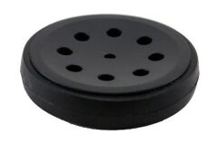 47mm İnce Lastik Tekerlek Hafif Plastik Tekerlek 3mm D Mil Uyumlu (2 Adet)