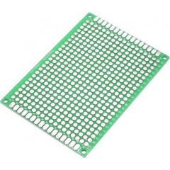 5x7 cm Çift Yüzlü Çift Taraflı Delikli Universal Plaket Pertinaks Prototip PCB