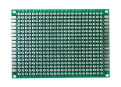 5x7 cm Çift Yüzlü Çift Taraflı Delikli Universal Plaket Pertinaks Prototip PCB