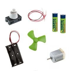 Motor Pervane Elekrik Deney Seti - Öğrenci Elektrik Devresi