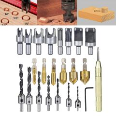 23 Parça Ağaç İşleme Matkap Ucu Takımı