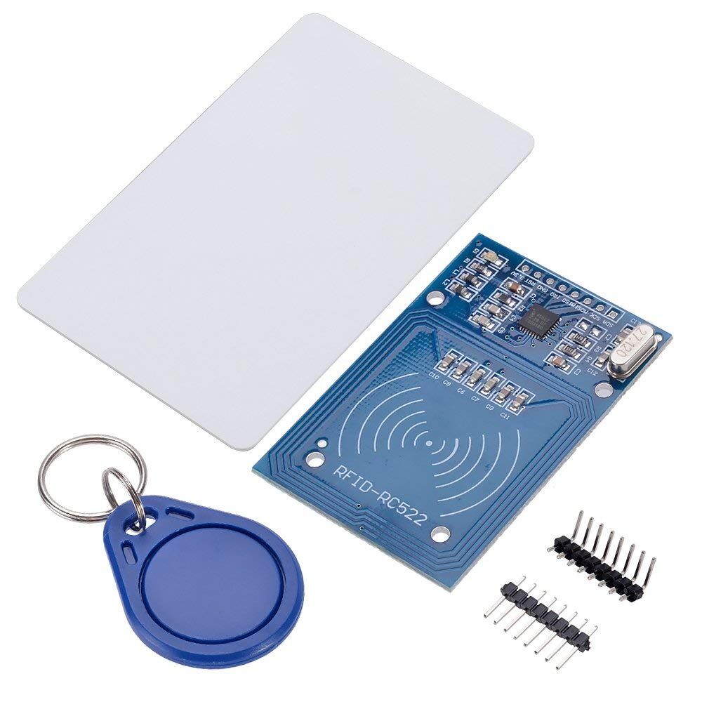 RC522 RFID NFC Modülü, Kart ve Anahtarlık Kiti - 13,56 Mhz