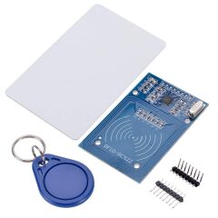 RC522 RFID NFC Modülü, Kart ve Anahtarlık Kiti - 13,56 Mhz