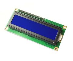 16x2 LCD Ekran - I2C Lehimli Mavi Display