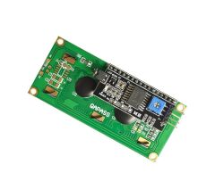 16x2 LCD Ekran - I2C Lehimli Mavi Display