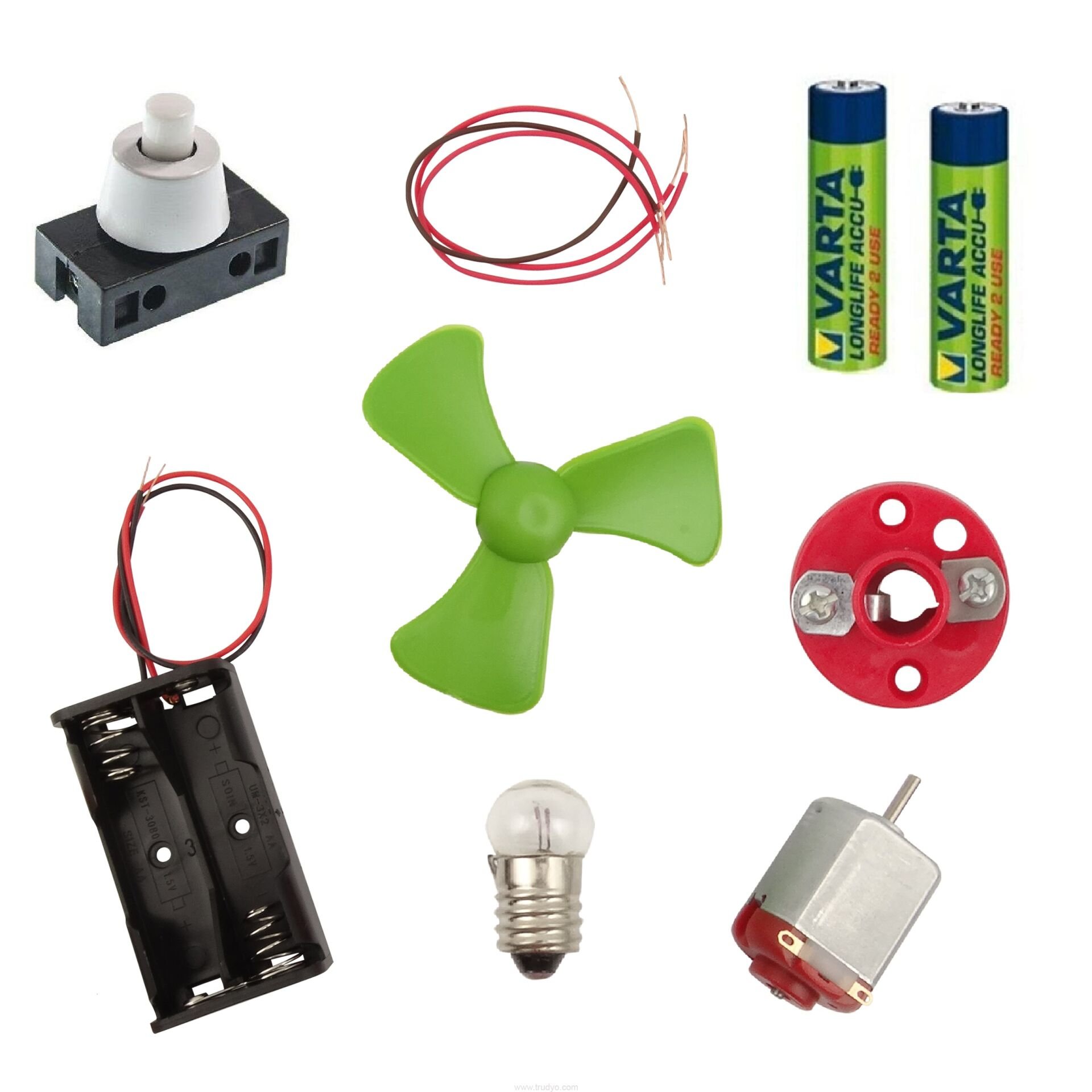 Lamba Duy Motor Pervane Elektrik Deney Seti - Öğrenci Elektrik Devresi