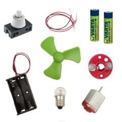 Lamba Duy Motor Pervane Elektrik Deney Seti - Öğrenci Elektrik Devresi