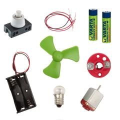 Lamba Duy Motor Pervane Elektrik Deney Seti - Öğrenci Elektrik Devresi