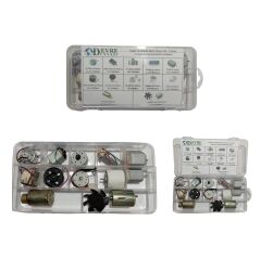 Küçük Tip Elektrik DC Motor Deney Seti Kutulu - 10 Adet (Titreşim ve Oyuncak Motoru Hediyeli)