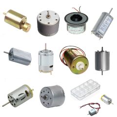 Büyük Tip Elektrik DC Motor Deney Seti Kutulu - 10 Adet (Titreşim ve Oyuncak Motoru Hediyeli)