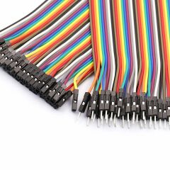20cm 40 Pin Ayrılabilen Dişi-Erkek Jumper  Dupont Kablo